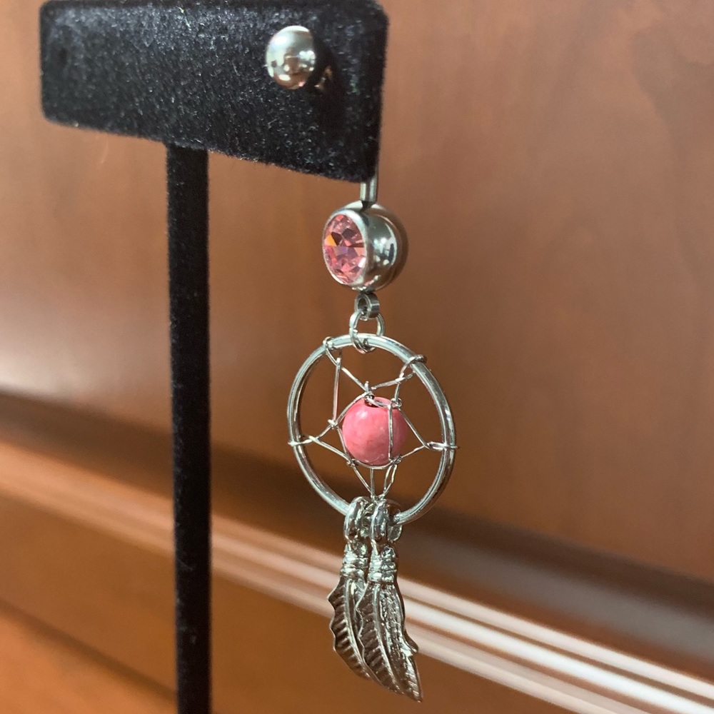 Dream Catcher Navel Dangle Belly Button Jewelry
